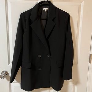 Oversized Black Blazer